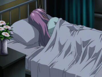 00s 1boy 1girls 2006 animated ass bare_shoulders barefoot bed bible_black bible_black_new_testament bouncing_breasts breast_sucking breasts closed_eyes cunnilingus female grabbing_another's_breast groping hospital hospital_bed huge_ass ichikawa_aki large_breasts legs licking long_hair lying male night nipples nude open_clothes oral oshima_takeshi pubic_hair purple_hair pussy saliva shin_bible_black shiny_skin sleep_molestation sleeping sound spread_legs straight tagme uncensored video