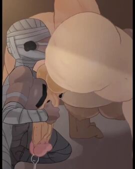 alphys cock eating_ass futanari handjob huge_cock raburesu tagme video