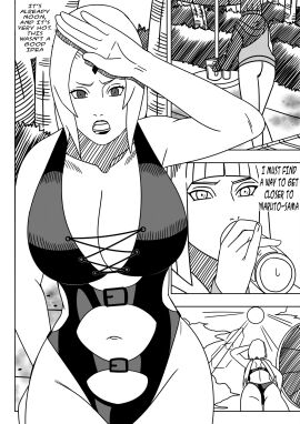 2girls ass big_breasts bikini bikini_bottom bikini_top blunt_bang bob_cut breasts cleavage comic commentary dialogue drink drinking english_text female female_only full_body glass hand_on_hip hoodie hourglass_figure huge_breasts jacket large_breasts mature mature_female milf multiple_females multiple_girls naruto naruto:_the_last naruto_(series) naruto_shippuden ninrubio one-piece_swimsuit oppai outdoors sagging_breasts samui seaside speech_bubble story swimsuit table text translated tsunade umbrella voluptuous water