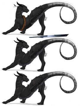 2017 animal_genitalia arm_scar black_body black_penis chest_scar cybernetics cyborg dragon erection feral gay gay_anal gay_male gay_sex genital_slit genitals hi_res homosexual homosexual_male homosexual_sex horn i-psilone leg_scar looking_at_viewer looking_back looking_back_at_viewer machine male male_penetrated melee_weapon multiple_images mythological_creature mythological_scalie mythology penis presenting presenting_penis raised_leg scales scalie scar simple_background smile solo solo_male standing sword tail teeth thal_verscholen weapon white_background yellow_eyes