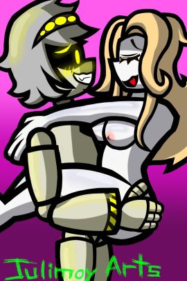 1boy 1girls 2024 2d ass big_ass big_breasts big_butt black_body black_eyes blonde-haired_female blonde_female blonde_hair blonde_pubic_hair breasts breasts_bigger_than_head breasts_out female female_human female_penetrated friday_night_funkin friday_night_funkin_(minus_mod) friday_night_funkin_mod grey_hair hand_on_ass hand_on_butt human_on_robot humanoid luci_(fnf_oc) male male/female male_penetrating male_penetrating_female male_robot murder_drone murder_drones n_(murder_drones) nervous nervous_smile penetration pink_background pussy robophilia robot robot_boy robot_humanoid screen_face sex smile smiling vagina vaginal_insertion vaginal_penetration vaginal_sex