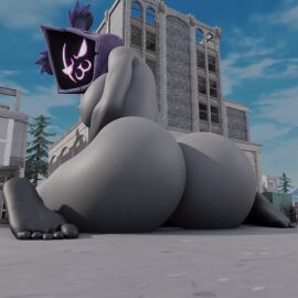 1girls 3d :3 animated anthro anthro_only ass ass_focus barefoot big_ass big_breasts big_butt breasts bubble_ass bubble_butt butt_slam completely_nude ctgiantess female female_only fortnite fortnite:_battle_royale full_body furry giantess gif huge_ass macro macro_female macrophilia naked naked_female nude nude_anthro nude_female plump plump_ass plump_butt plump_thighs raven_team_leader raven_team_leader_(fortnite) solo solo_female tagme thick thick_ass thick_butt thick_thighs wide_ass wide_hips