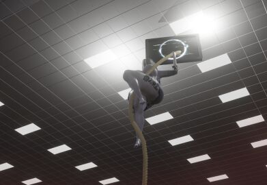 3d ass blender breasts female huge_ass huge_breasts pale_skin the_ring the_tv_that_the_ring_girl_would_break_her_neck_from thedammcoworker yamamura_sadako