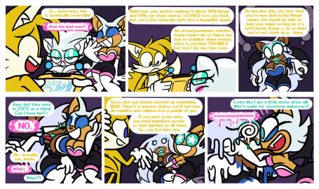 1boy 2girls after_transformation ass bat bat_humanoid big_eyelashes blob_creature blush_the_bat_(frost-lock) breasts canine changing_room character_transformation clone clones clothed clothed_female clothing comic dialogue door eye_shadow eyeliner female female_focus female_only forced_transformation fox fox_humanoid frost-lock furry gender_transformation genderswap genderswap_(mtf) gloves goo_transformation green_eyes heels identity_death identity_swap lipstick makeover makeup male mascara mtf_transformation offscreen_character permanent permanent_transformation pink_clothing post-transformation rouge_the_bat rule_63 sega shoes slime slime_girl sonic_(series) sonic_the_hedgehog sonic_the_hedgehog_(series) sonique_the_hedgehog spiked_hair standing story sunglasses tails tails_the_fox transformation transformation_sequence white_body white_gloves wings yellow_body yellow_fur