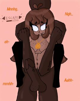 1boy 1girls 2024 after_vaginal amelia_lopéz_(mr_esmox) anus balls big_penis brown_hair brown_skin dark-skinned_male dark_skin defeated digital_media_(artwork) esmonia female female_penetrated forced_orgasm game_over human humanoid_penis k.o. knocked_out latina legs male mature_female mexican mommy mother mr_esmox naked naked_female netorare ntr oc oral oral_penetration oral_sex orgasm original original_character penis pussy resisting resisting_orgasm sex sex_toy simple_background smaller_female struggling submissive_female text vaginal_penetration video_games yellow_eyes