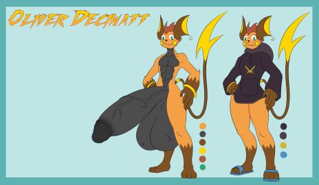 1boy 2020s 2024 2d 2d_(artwork) anthro anthro_only anthrofied balls big_balls big_penis blue_eyes ch0c0novawaffle hi_res highres hung hyper hyper_balls hyper_penis large_balls large_penis male male_only nintendo nude nude_male oliver_deciwatt_(ch0c0novawaffle) orange_fur orange_hair penis pokemon pokemon_(species) raichu reference_sheet sandles solo solo_focus solo_male spiked_tail sweater tail toned toned_male veiny_balls veiny_penis