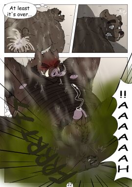 after_anal anthro anus ass balls bear bodily_fluids comic cum cum_in_ass cum_inside duo fart fart_cloud fart_torture farting_on_another gaping gaping_anus gassy genital_fluids genitals hi_res laught468 macro male male/male mammal musk obese obese_male overweight overweight_male penis sitting sitting_on_another smelly suid suina sus_(pig) sweat sweaty_ass sweaty_butt thought_bubble wild_boar