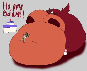 ass bbw big_ass big_breasts breasts bubble_ass bubble_butt casey_(chip_at_night) cleavage female furry huge_ass huge_breasts nipples overweight thiccyjade thick_thighs wide_hips