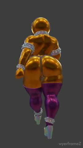 1girls 3d 3d_animation 9:16 animated ass big_ass breasts female goldie_(wyerframez) huge_breasts legwear mp4 short_playtime shorter_than_10_seconds tagme video wyerframez