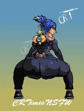 1girls animated ass clapping_ass clapping_cheeks crtimesnsfw female huge_ass lighting lighting_bolt looking_back neon_(valorant) shaking_ass shaking_butt tagme twerking valorant