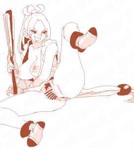 ass fatal_fury female isami_meena king_of_fighters mai_shiranui pussy snk tagme