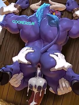 1boy ai_art ai_generated alistar animated ankle_grab anthro anus arms_up ass_grab ass_worship back_view balls bara barn big_ass big_balls big_muscles big_penis bound bovid bovine bubble_butt bull butt_grab cattle clenched_teeth clop cow_tail cowbell cum cum_from_ass cumdrip dat_ass disembodied_hand disembodied_hands ear_tag floating_hands fur furry gay ghost_hands glowing_eyes goonerism groping hoof_fetish hooves horn horns huge_muscles lactation league_of_legends male male_lactation minotaur mooing muscles muscular muscular_male patreon penis purple_body red_eyes restrained riot_games self_upload slapping_butt smiling solo sound sound_effects spread_anus squeezing standing tagme tail tail_wagging video visible_breath wagging_tail watermark yaoi