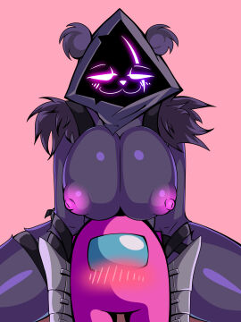 1girls 2d abs absurd_res absurd_resolution absurdres among_us anthro anthro_only arms_up athletic athletic_female big_nipples breasts cute cute_eyes cute_face epic_games exposed_breasts female fluffy fortnite fortnite:_battle_royale fur furry glowing glowing_eyes hands_behind_head high_res high_resolution highres hoodie hoodie_only huge_breasts huge_nipples humanoid humanoid_genitalia humanoid_pussy logo looking_at_viewer majimagaming1 mammal mammal_humanoid mask masked masked_female midriff navel navel_line nipples nude offering_to_viewer pink_(among_us) portrait pose posing presenting_breasts puffy_nipples purple_body purple_eyes purple_fur purple_skin pussy raven_team_leader scar seductive seductive_look seductive_smile self_upload shiny_skin showing_breasts showing_off six_pack smiling smiling_at_viewer smooth_skin smug smug_face smug_grin solo solo_female solo_focus solo_humanoid thedrawingboy tits_out topless topless_female