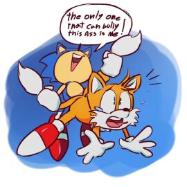 2022 2boys 5tflldartist5 adult_on_cub age_difference anal anal_penetration anal_sex anthro anthro_on_anthro anthro_penetrated anthro_penetrating anthro_penetrating_anthro ass blue_body bodily_fluids bully bullying canid canine classic_sonic classic_sonic_(universe) classic_tails clothing cub dialogue dubious_consent duo english_text eulipotyphlan footwear fox from_behind from_behind_position fur furry gay gloves handwear hedgehog male male/male male_cub male_only male_penetrated male_penetrating male_penetrating_male mammal miles_prower miles_tails_prower mostly_nude no_visible_genitalia older_anthro older_male older_penetrating_younger open_mouth orange_body orange_fur painal penetration penile penile_penetration penis penis_in_ass questionable_consent red_clothing red_footwear red_shoes rough_sex sega sex sex_from_behind shocked shocked_expression shoes simple_background sonic_(series) sonic_the_hedgehog sonic_the_hedgehog_(series) sonic_the_hedgehog_2 tail tail_grab tails tails_the_fox tears teeth text tongue yaoi young younger_anthro younger_male younger_penetrated