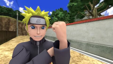 1boy 2girls big_ass big_breasts blonde_hair facesitting naruto naruto_(series) pink_hair sakura_haruno sujestive_shorts tagme thigh_grab tsunade uzumaki_naruto video