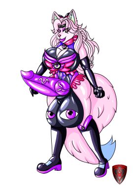 absurd_res anthro asian_clothing balls big_balls big_breasts big_penis bimbofication bimbofied bodily_fluids boots breasts canid canine canis clothing clothing_transformation corrupted corruption east_asian_clothing eyeball footwear genital_fluids genitals gloves gynomorph handwear hi_res huge_cock hyper hyper_genitalia hyper_penis intersex japanese_clothing japanese_school_uniform knot knotted_penis kuromaru ladyfoxheart latex latex_boots latex_clothing latex_footwear latex_gloves latex_handwear lips magical_girl_outfit mammal penis precum rubber_clothing sailor_moon_(series) sailor_uniform school_uniform serafuku shoes solo starlight_luna thick_lips transformation uniform wolf