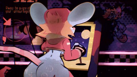 16:9 2026 animated anthro ass balls bodily_fluids bottomless bottomless_anthro bouncing_butt clothed clothing cum cum_in_vagina cum_inside cum_while_penetrated duo female genital_fluids genitals hi_res male male/female mammal murid murine penetration penis pens rat rattricia_(seggscellent) rodent short_playtime skashi95 sound tagme vaginal_penetration video widescreen