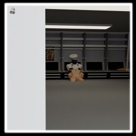 1boy 1girls 3d ass barefoot big_ass big_breasts blender_(software) blender_cycles blowjob blush breasts cher924 cyber_neko_edj_(tdx) edj_(tdx) exposed_breasts exposed_nipples female fox_ears hidden_eyes john_roblox male naked_female official_alternate_costume peeking_around_corner roblox roblox_avatar roblox_game robloxian self_upload text tower_defense_x watermark white_hair_ornament