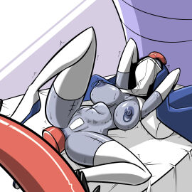 1girls all_the_way_through anal anal_access anal_insertion anal_masturbation anal_object_insertion anal_only anal_only_maebari anal_sex anus backsu big_breasts blue_skin breasts dahola_(backsu) demon demon_girl dildo dildo_in_ass female female_only hands_behind_head hi_res highres intestinal_dildo large_insertion maebari masturbation nipple_piercing nipples nun object_insertion original piercing pussy pussy_tape red_eyes sex_toy sex_toys smile smiling spread_legs stomach_bulge surpassing_the_sigmoid tape taped_pussy