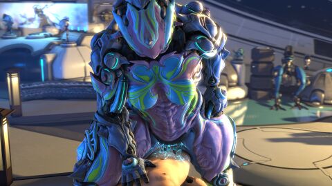 16:9 3d abs alien alien_humanoid bodily_fluids breasts cowgirl_position digital_extremes digital_media_(artwork) duo female femdom genital_fluids genitals glowing glowing_genitalia glowing_pussy hi_res hildryn_(warframe) human human_on_humanoid humanoid interspecies komorebihebiart larger_female machine male male/female mammal medium_breasts muscular muscular_female nude nude_female nude_male penetration penis purple_body purple_skin pussy robot robot_humanoid sex size_difference smaller_male tencent thick_thighs vaginal_fluids vaginal_penetration warframe warframe_(species) wide_hips widescreen