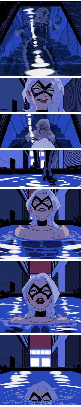 batnipsforever black_cat_(marvel) breasts felicia_hardy female lipstick marvel marvel_comics