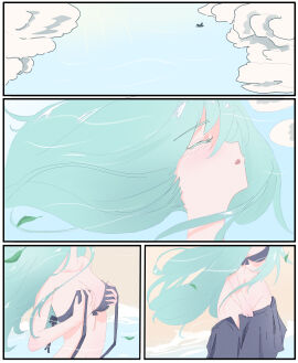 1girls female marima666_(artist) tagme water