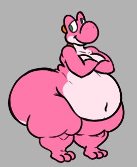 absurd_res anthro ass big_ass big_butt digital_media_(artwork) dinosaur gaze_(artist) green_yoshi hi_res huge_ass huge_butt huge_thighs hyper hyper_ass hyper_butt male mammal mario_(series) nintendo nude pink_yoshi reptile scalie solo thick_thighs wide_hips yoshi