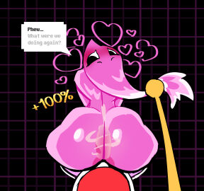 ambiguous_penetration anthro blush bodily_fluids cum cum_inside deltarune deltarune_chapter_4 elemental_creature fluids genital_fluids grabbing_hair heart_symbol hi_res humanoid looking_back lovetopullmicke male miss_mizzle_(deltarune) mizzle_(deltarune) penetration penile penile_penetration penis penis_in_fluid penis_in_fluids penis_in_water sound_effects stuck text undertale_(series) water water_creature
