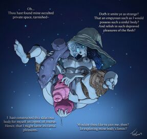 4_breasts anal_prolapse anus breasts dildo elden_ring female gaping gaping_anus gaping_pussy huge_breasts multi_breast prolapse prolapsed_pussy pussy ranni_the_witch sex_toy soles tagme toby_art vaginal_prolapse