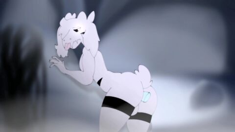 1boy anal anal_sex animated asriel_dreemurr asriel_dreemurr_(god_form) ass black_screen_roulette cavern cum cum_in_ass cum_inside deltarune gay gay_sex goat internal_view male male_only male_penetrated sound undertale video yaoi yiff