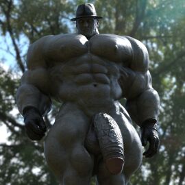 1boy 3d abs balls bara big_balls big_muscles big_nipples big_pecs big_penis daddy dilf erect_nipples gay grey_body hat hat_only huge_balls huge_cock huge_muscles huge_pecs humanoid hunk hyper hyper_muscles hyper_penis male male_only monster monstrous_humanoid mr.x muscles muscular muscular_humanoid muscular_male navel nipples nsfwmaker nude pecs penis resident_evil resident_evil_2 solo tyrant yaoi