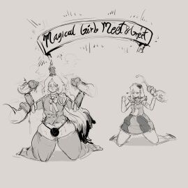 angry annoyed annoyed_expression ass ass_envy balls blush breasts bulge cock cock_and_ball_torture cock_and_balls_torture commission commissioner_upload cosplay crown cum disembodied_hand double_handjob ejaculation female femboy fist grabbing_penis hair_pin handjob hips huge_cock huge_thighs jealous jealous_female king_of_greed leggings library_of_ruina long_hair magical_girl male male/female male_is_bigger monochrome nervous nervous_smile nervous_sweat on_knees penis project_moon queen_of_hatred roland_(library_of_ruina) sweat tagme text thick_ass thick_thighs thong thong_bikini tiphereth_(lobotomy_corporation) twink wide_hips