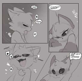 anthro anthro_on_anthro anthro_only black_and_white blush blush_lines cat_penis catnap catnap_(poppy_playtime) comic comic_page critters_(poppy_playtime) dialogue dialogue_bubble domestic_cat feline female furry_only ki_kidrew male maskless_meowscarada moan moaning moaning_in_pleasure moans no_humans no_visible_genitalia penis pokemon_(species) poppy_playtime poppy_playtime_(chapter_3) purple_fur purple_skin sex simple_background simple_shading smiling_critters straight tagme