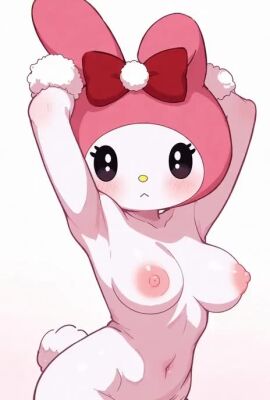 1girls ai ai_generated ai_generated_background big_booty big_breasts big_butt breasts feline female grok hello_kitty_(series) hips huge_breasts large_breasts my_melody naked naked_female nipples nude nude_female sanrio seductive seductive_look seductive_smile tagme thick_hips thick_thighs thighs thinfal titties video