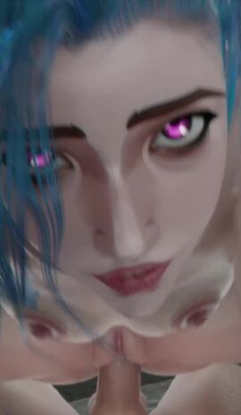 3d 3d_animation 60fps animated arcane blue_hair breasts eye_contact first_person_view giggle high_resolution highres jinx_(league_of_legends) league_of_legends long_hair looking_at_viewer male_pov naked_female penetration pink_eyes pleasure_face pov pov_eye_contact receiving_pov riding riding_penis sex sound tagme unforbiddennsfw vaginal_penetration video