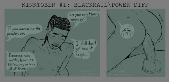 dark-skinned_male dark_male_only dark_skin deadrat! gay gay_domination gay_sex male male/male marvel marvel_comics miles_g_morales miles_morales_(earth_42) prowler_(marvel) spider-man:_across_the_spider-verse yaoi