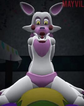 2022 3d_(artwork) 4:5 animated anthro canid canine cheating_girlfriend cowgirl_position crocodile crocodilian digital_media_(artwork) female first_person_view five_nights_at_freddy's five_nights_at_freddy's:_security_breach five_nights_at_freddy's_2 fox from_front_position gif looking_at_viewer machine male male/female mammal mangle_(fnaf) mayvil mayvil_(artist) montgomery_gator_(fnaf) on_bottom on_top prisma3d reptile robot robot_boy robot_on_robot scalie scottgames sex shorter_than_10_seconds size_difference steel_wool_studios tagme yellow_eyes