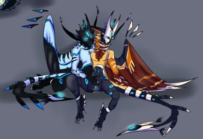 2girls anthro creatures_of_sonaria female masked urzuk yuri