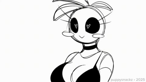 animated animatronic anthro avian bird blush bra breasts chicken clothing collar dialogue female five_nights_at_freddy's five_nights_at_freddy's_2 galliform gallus_(genus) happy heart_eyes heart_symbol machine phasianid puppysnackz requesting robot scottgames sex_request solo toy_chica_(fnaf) toy_chica_(love_taste) underwear