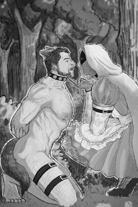 2boys big_bad_wolf_(cosplay) boner chain_leash chains collar cosplay deadpool deadpool_&_wolverine_(2024) erection forest gay hairy hood_up james_howlett little_red_riding_hood_(copyright) little_red_riding_hood_(cosplay) looking_at_another male male_only marvel marvel_cinematic_universe marvel_comics mask monochrome muscular muscular_male mutant_(marvel) mutate_(marvel) nipples nude nude_male pectorals penis short_hair thoughzo00000 wade_wilson wolf_ears wolf_tail wolverine_(x-men) x-men yaoi