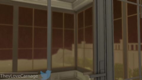 1boy 1girls 3d ^o^ abs ambiguous_penetration angel_wings animated apron_only black_hair blush brown_eyes cum cum_inside female glasses halo long_ears looking_at_partner male missionary_position plap_(sound) rain raining roblox robloxian sound source_request tagme theylovecarnage video