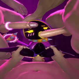 1girls 3boys 3d animated anthro big_penis black_body blush cape close-up close-up_pussy close_up close_up_pussy close_up_view closeup closeup_view deep_penetration fellatio female foursome gangbang giant_male group large_penis larger_male legs_held_open living_sex_toy macro_male macro_penetrating_micro magicjob male male/female malice_(pinkmoth) micro_female micro_on_macro micro_on_penis mmmf_foursome mp4 multiple_boys multiple_males nottanj oral oral_penetration oral_sex penis pinkmoth pussy pussy_focus scepter sex size_difference smaller_female sound spiked_collar spread_legs stomach_bulge straight thong thong_aside vagina vagina_close-up vagina_focus vaginal vaginal_penetration video yellow_eyes