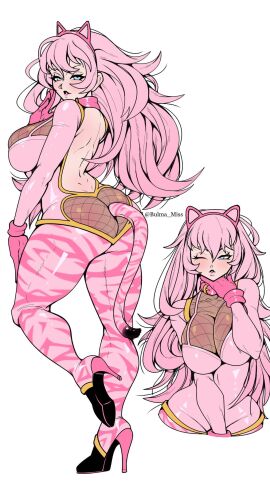 1girls amber_maiz anal_plug anal_tail ass back_view big_ass big_breasts big_butt blowing_kiss bodysuit breasts bubble_ass bubble_butt cat_ears cat_girl cat_tail catgirl commission curvy curvy_female female front_view futanari high_heels intersex kiwiartsu oc original pale-skinned_female pink_eyes pink_hair purple_eyes shiny_clothes side_view sideboob sith sith_lady sith_lord skin_tight star_wars star_wars:_the_old_republic submissive_female thick thick_ass thick_butt thick_legs thick_thighs thighs tight_clothing voluptuous voluptuous_futa wide_hips wink winking_at_viewer