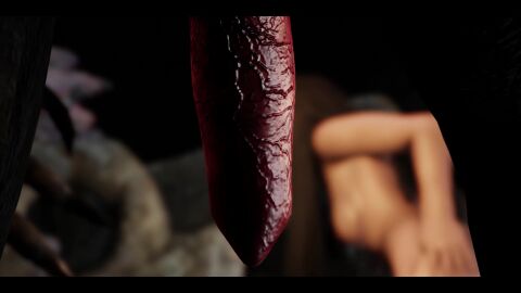 3d 4k animated beast beastiality canine canine_genitalia canine_humanoid canine_penis dog_cock gangbang monster skyrim tagme video werewolf