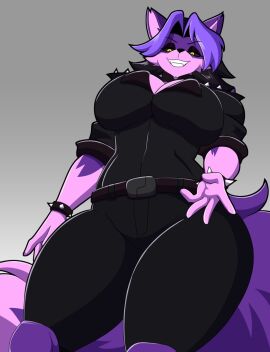 big_breasts breasts cleavage female furry huge_breasts lunarartstudios_(artist) tagme thick_thighs wide_hips