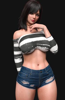 1girls 3d ass big_ass big_breasts breasts curvaceous curvy curvy_figure female hips hourglass_figure huge_ass huge_breasts large_ass large_breasts leo_(xramx) light-skinned_female light_skin mature mature_female original original_character slim_waist thick thick_hips thick_legs thick_thighs thighs voluptuous waist wide_hips xramx