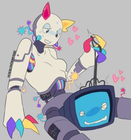 blush computer computer_monitor computer_screen drool drooling drunkydude female male no_penetration objectophilia objectphilia objectum patreon_username prototype_(regretevator) regretevator roblox roblox_game robot robot_humanoid robot_joints robot_on_robot scag_(regretevator) screen_face self_upload sweat tagme technophilia wireplay