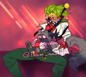 bird duck_shuffler_(toontown) duo furry male metallic_body penis robot them_nasties toontown_corporate_clash toontown_online