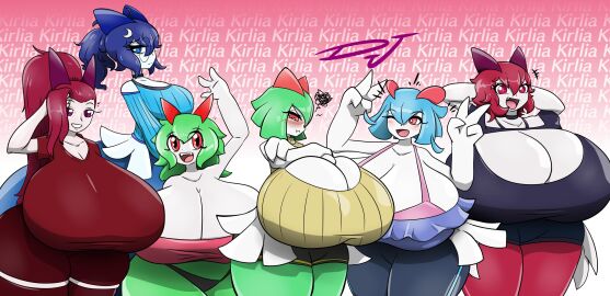 ass breasts curvaceous curvy djthepokemen earthling00_oc enormous_breasts fan_character female gigantic_breasts huge_ass huge_breasts huge_thighs kirlia large_ass mindy_(earthling00) pokemon pokemon_(species) shiny_pokemon short_hair shortstack sweater