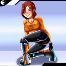 1girls dalley_le_alpha female female_only mii mii_gunner mii_gunner_(smash_4) nintendo solo super_smash_bros. super_smash_bros._for_nintendo_3ds_and_wii_u tagme